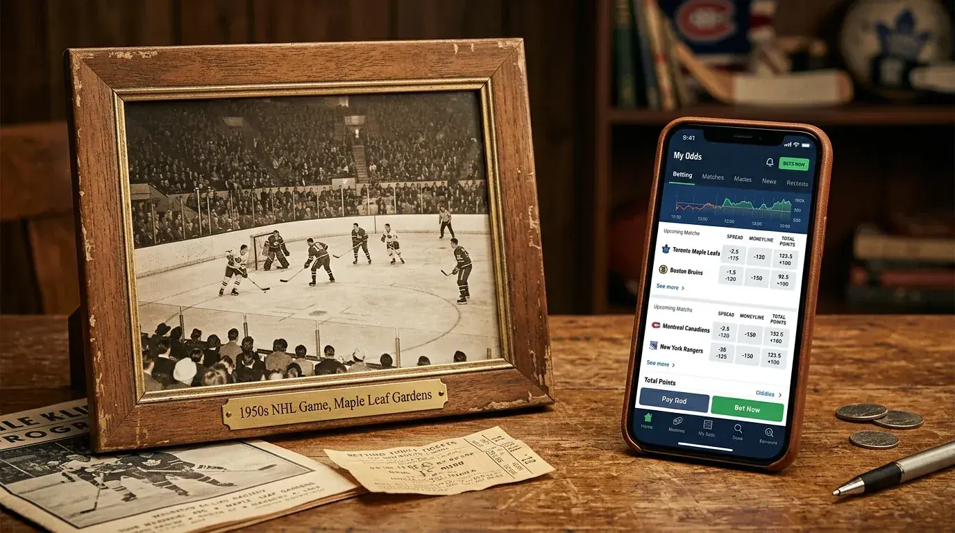 NHL-vedonlyönnin historiallinen kehitys